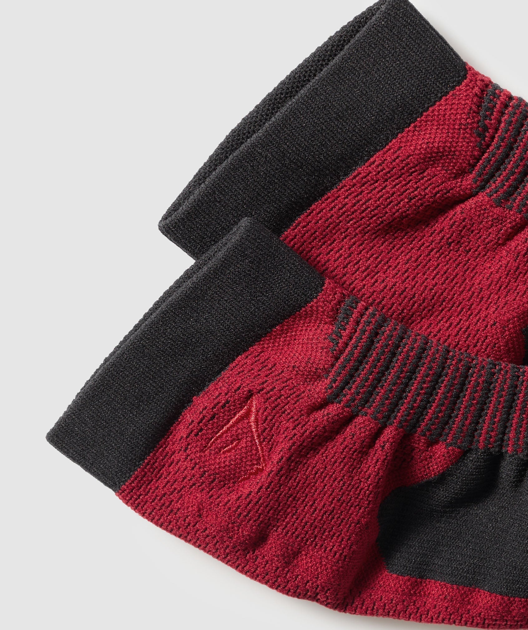 Lifting Socks - Black/Carmine Red — imagem 2