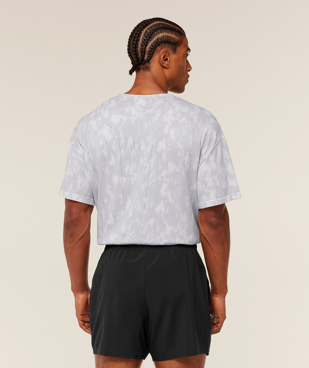 Distance Seamless T-Shirt - Light Grey /  Light Grey / ACID WASH — imagem 2