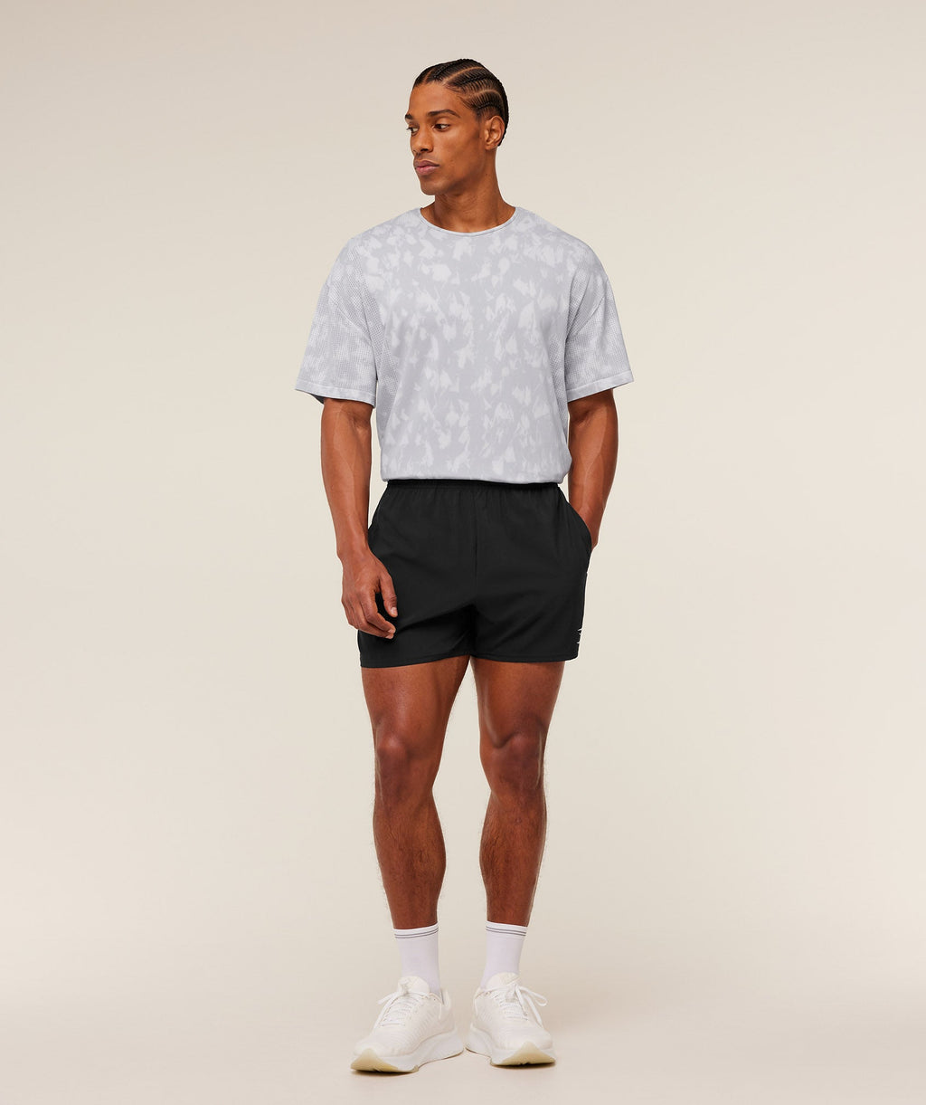 Distance Seamless T-Shirt - Light Grey /  Light Grey / ACID WASH — imagem 7