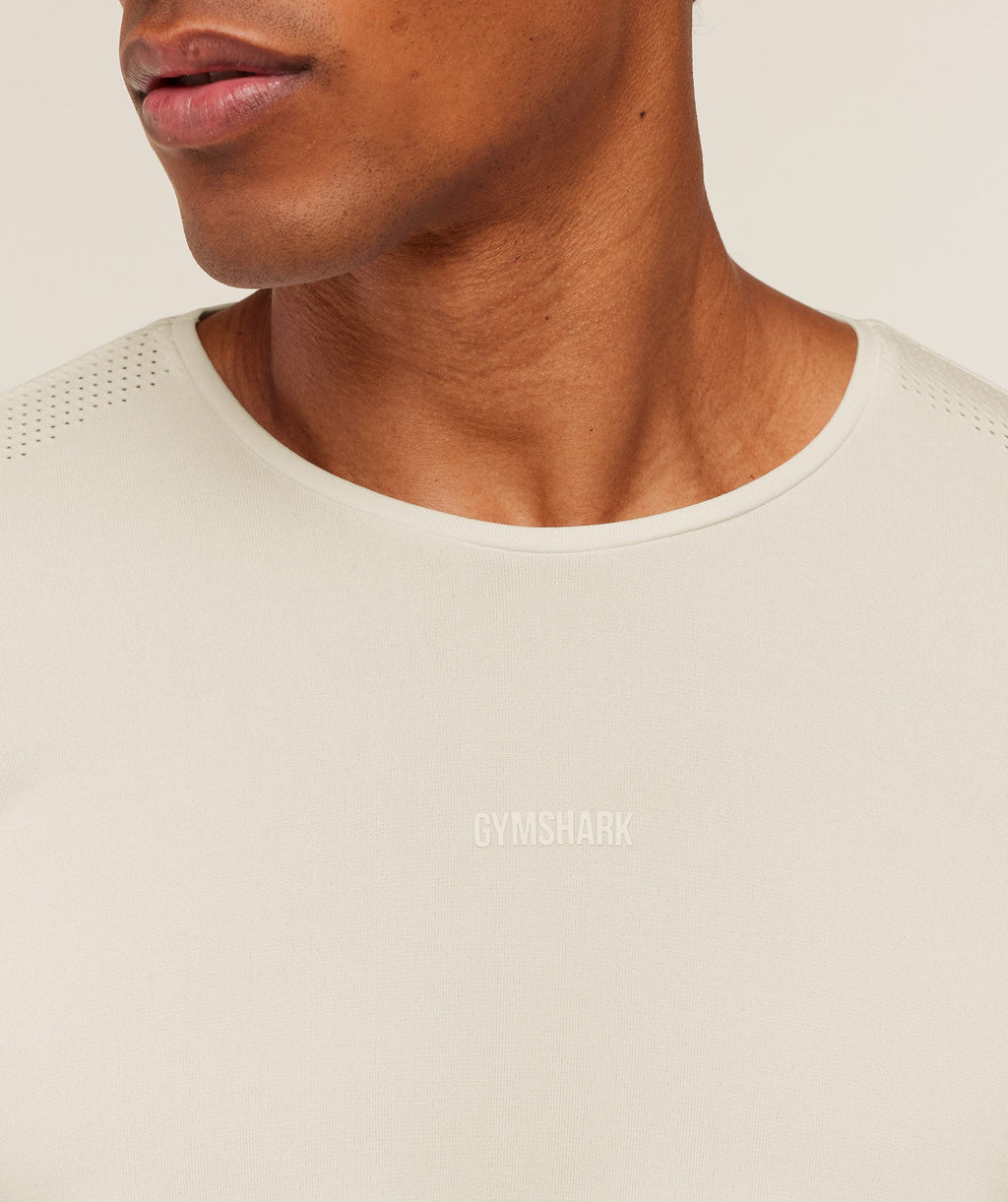 Distance Seamless T-Shirt - Soft White /  Soft White — imagem 6