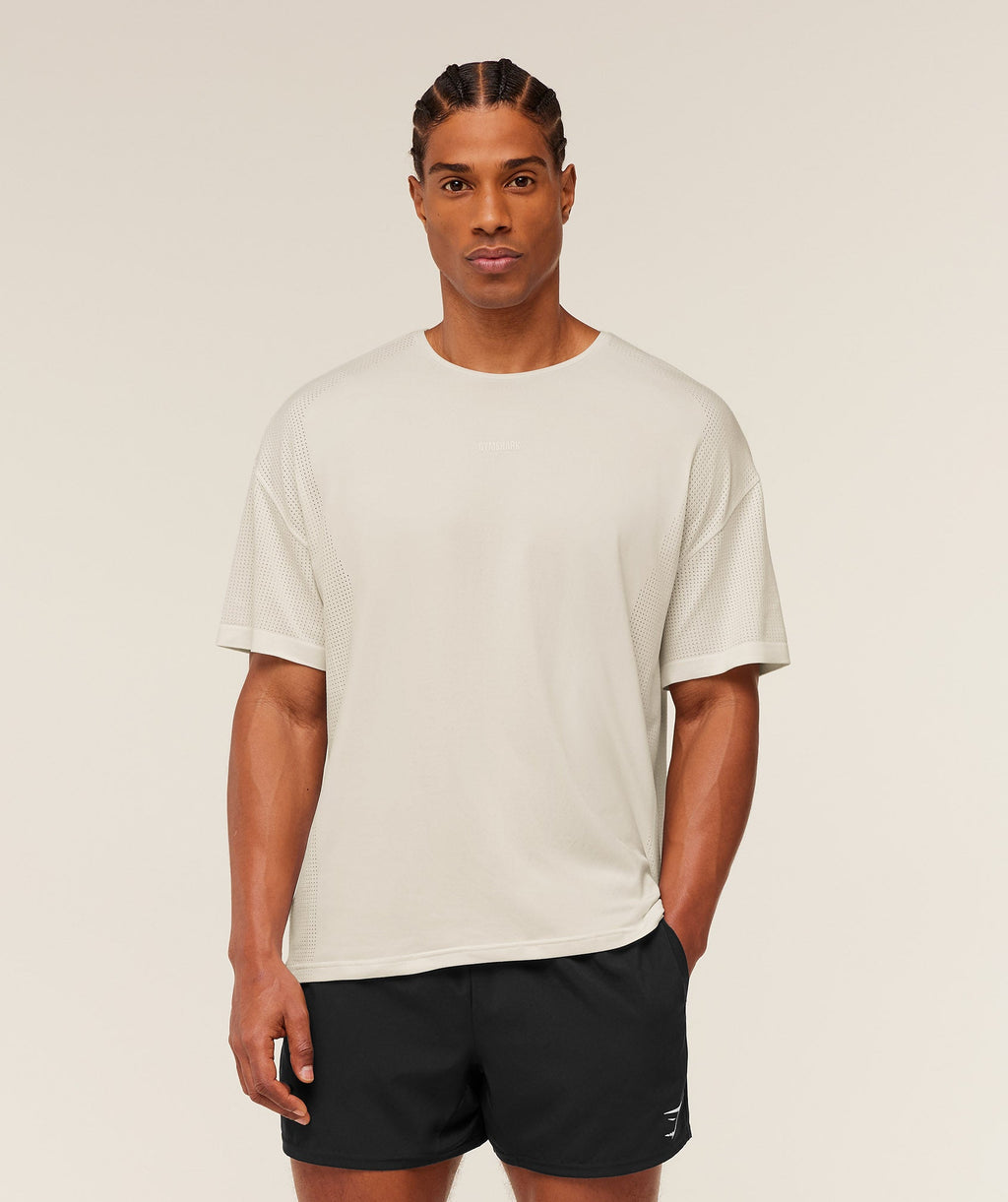 Distance Seamless T-Shirt - Soft White /  Soft White — imagem 4