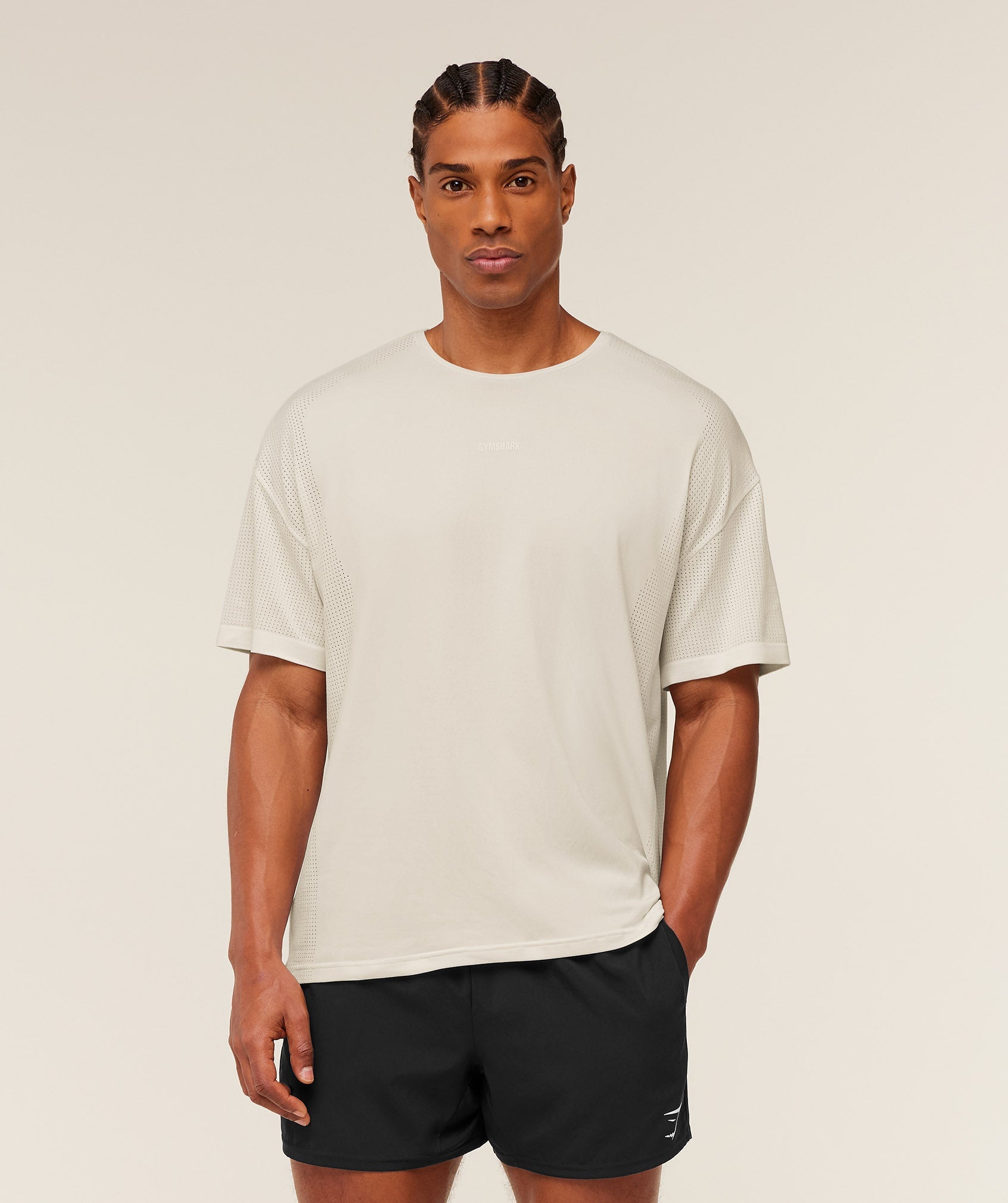 Distance Seamless T-Shirt - Soft White /  Soft White — imagem 4
