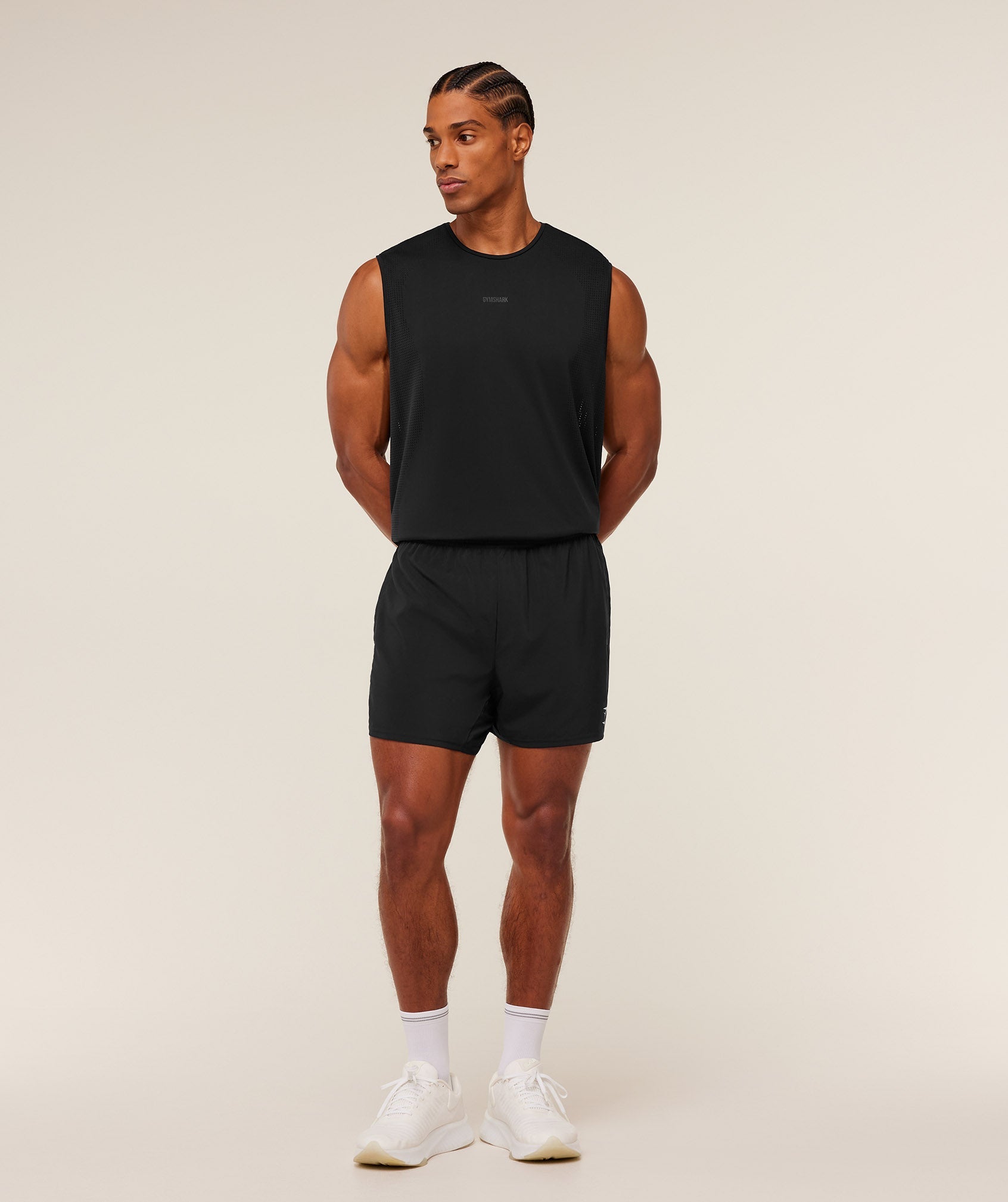 Distance Seamless Tank - Black — imagem 7