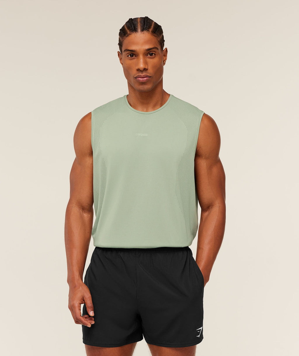 Distance Seamless Tank - Haze Green /  Haze Green — imagem 1