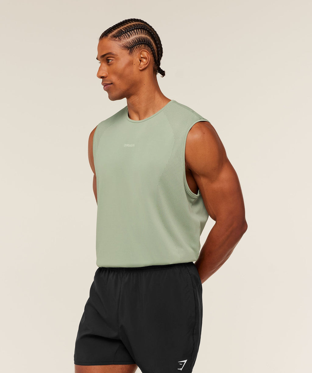 Distance Seamless Tank - Haze Green /  Haze Green — imagem 4