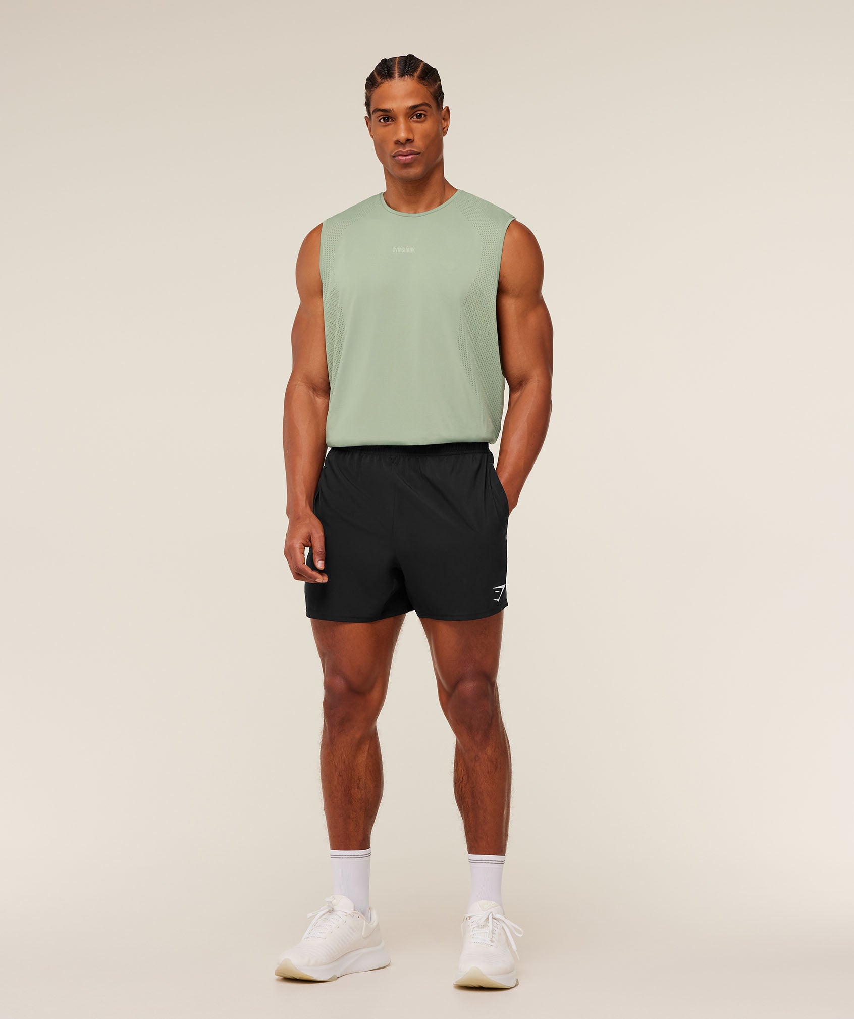 Distance Seamless Tank - Haze Green /  Haze Green — imagem 7