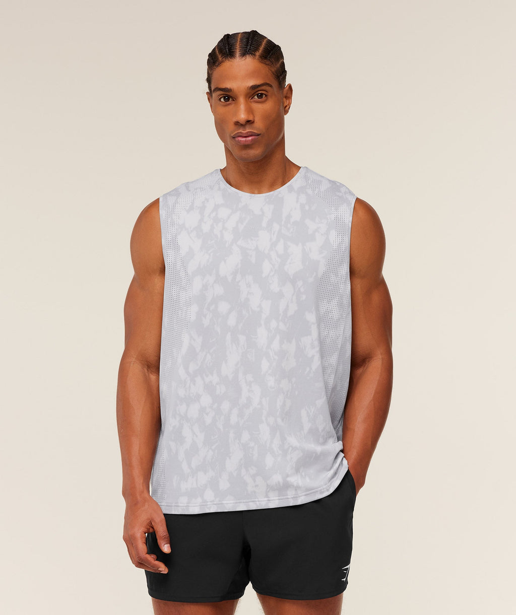 Distance Seamless Tank - Light Grey /  Light Grey / ACID WASH — imagem 1