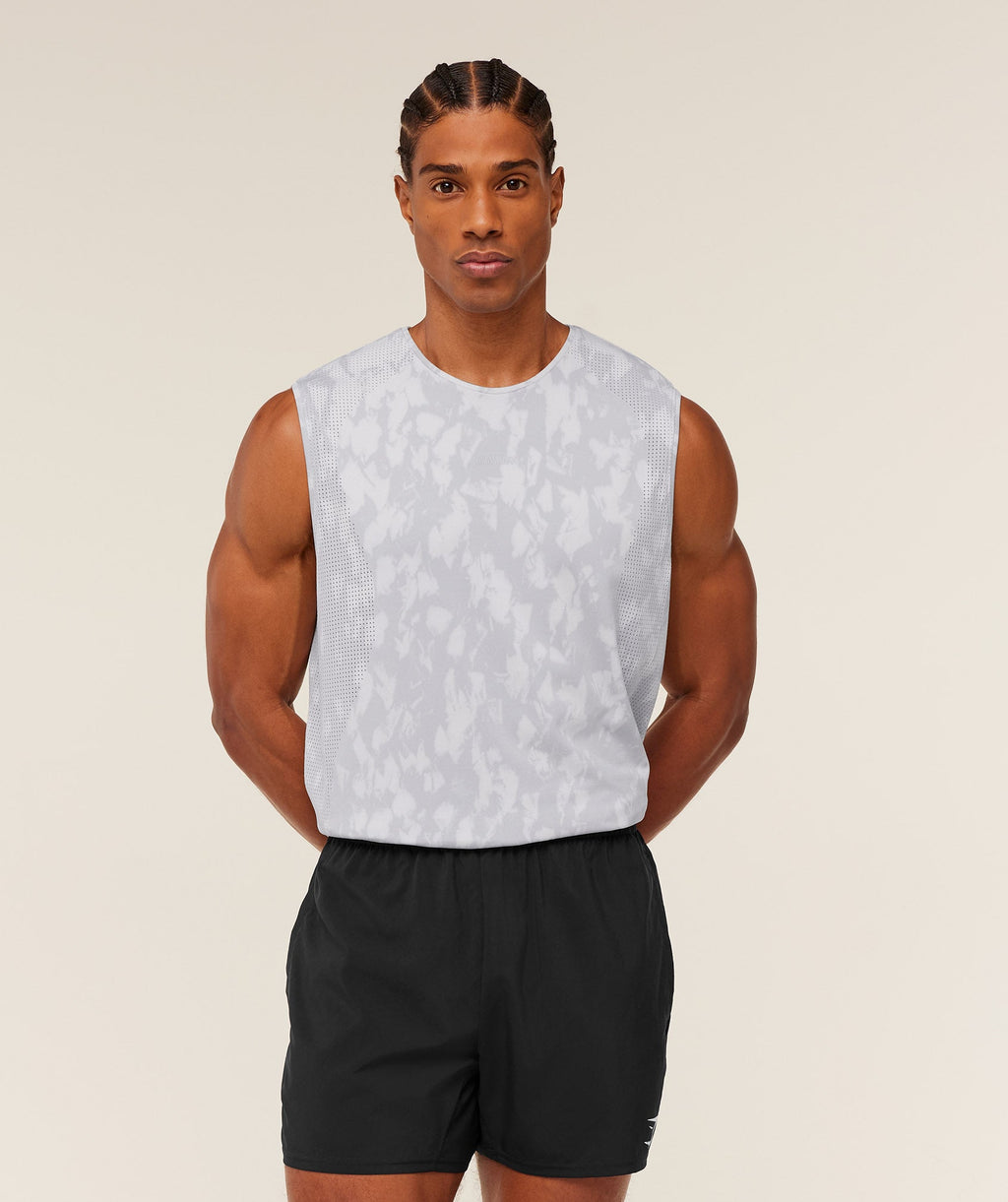 Distance Seamless Tank - Light Grey /  Light Grey / ACID WASH — imagem 3
