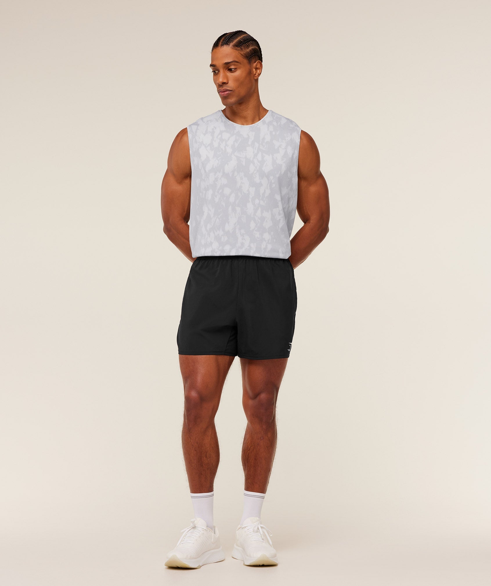 Distance Seamless Tank - Light Grey /  Light Grey / ACID WASH — imagem 7