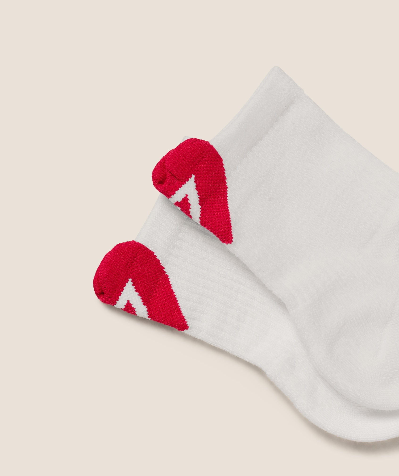 Heart Graphic Midi Socks 3pk - GS White — imagem 3
