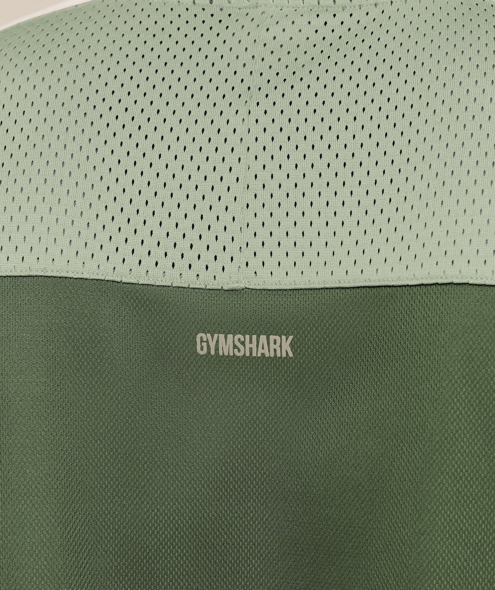 Collective Mesh Wordmark Jersey - Core Olive/Haze Green/Soft White — imagem 6