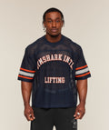 Collective Mesh Contrast Jersey - Heavy Blue — imagem 1