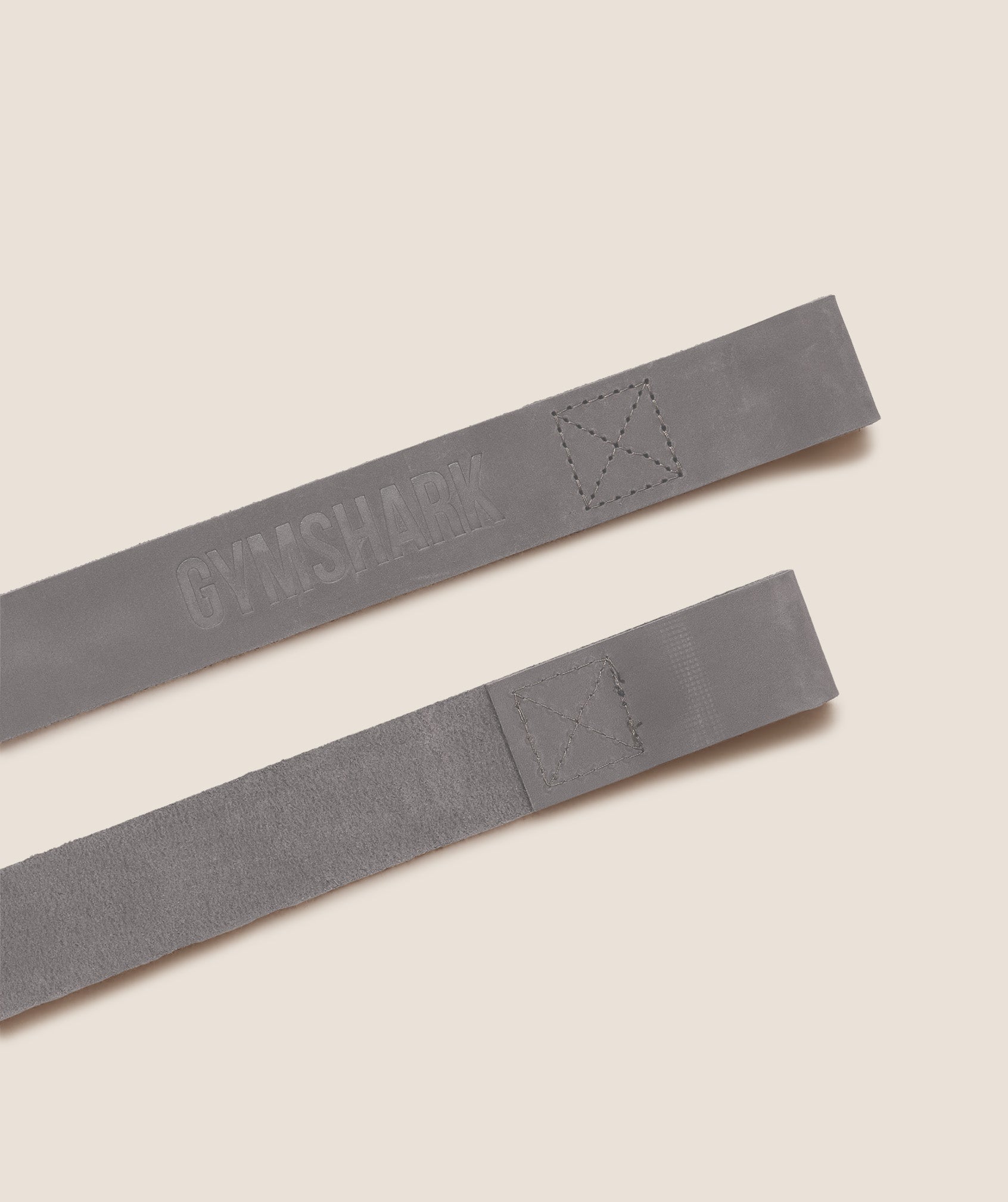 Leather Lifting Straps - Pitch Grey — imagem 2