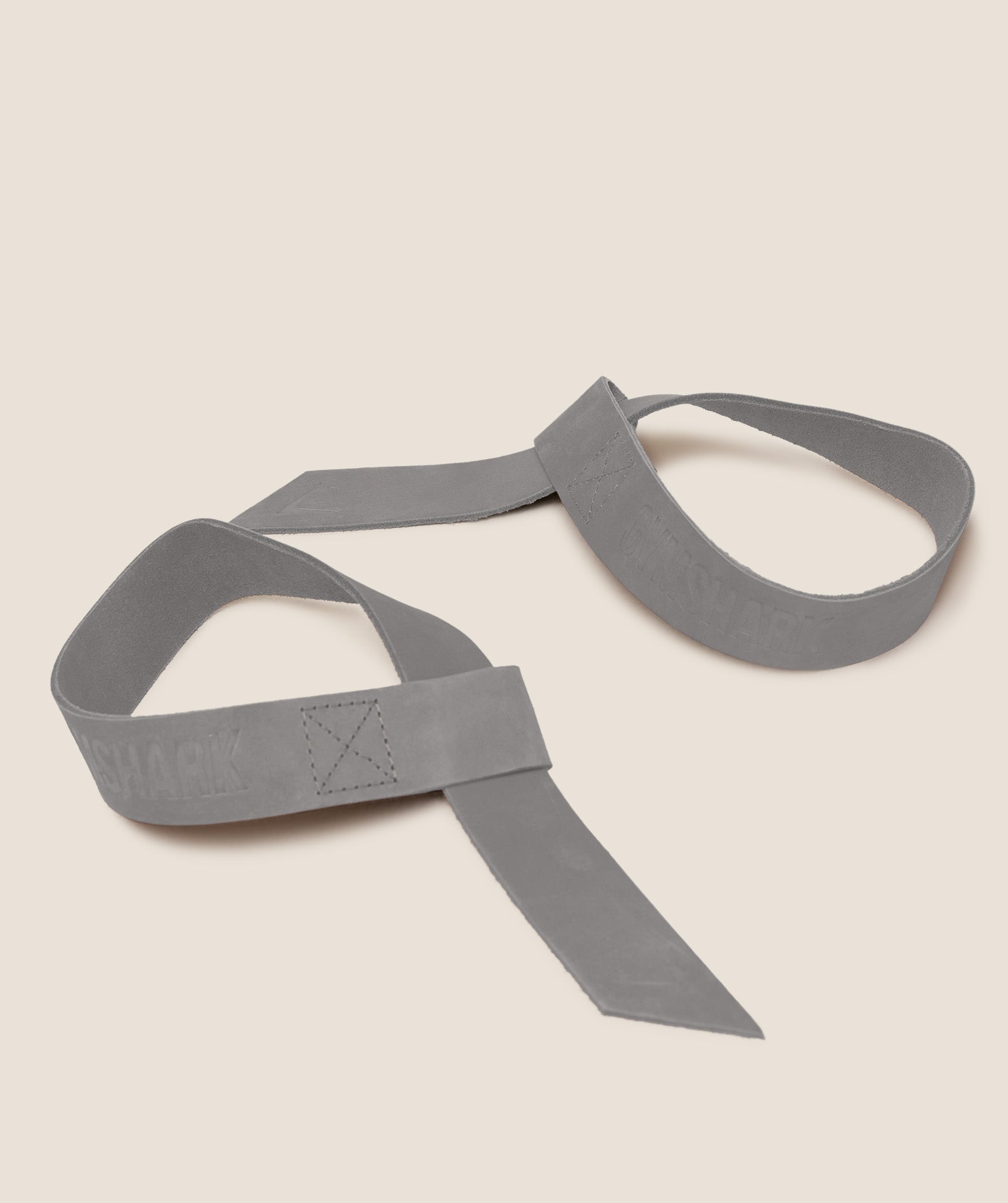 Leather Lifting Straps - Pitch Grey — imagem 1