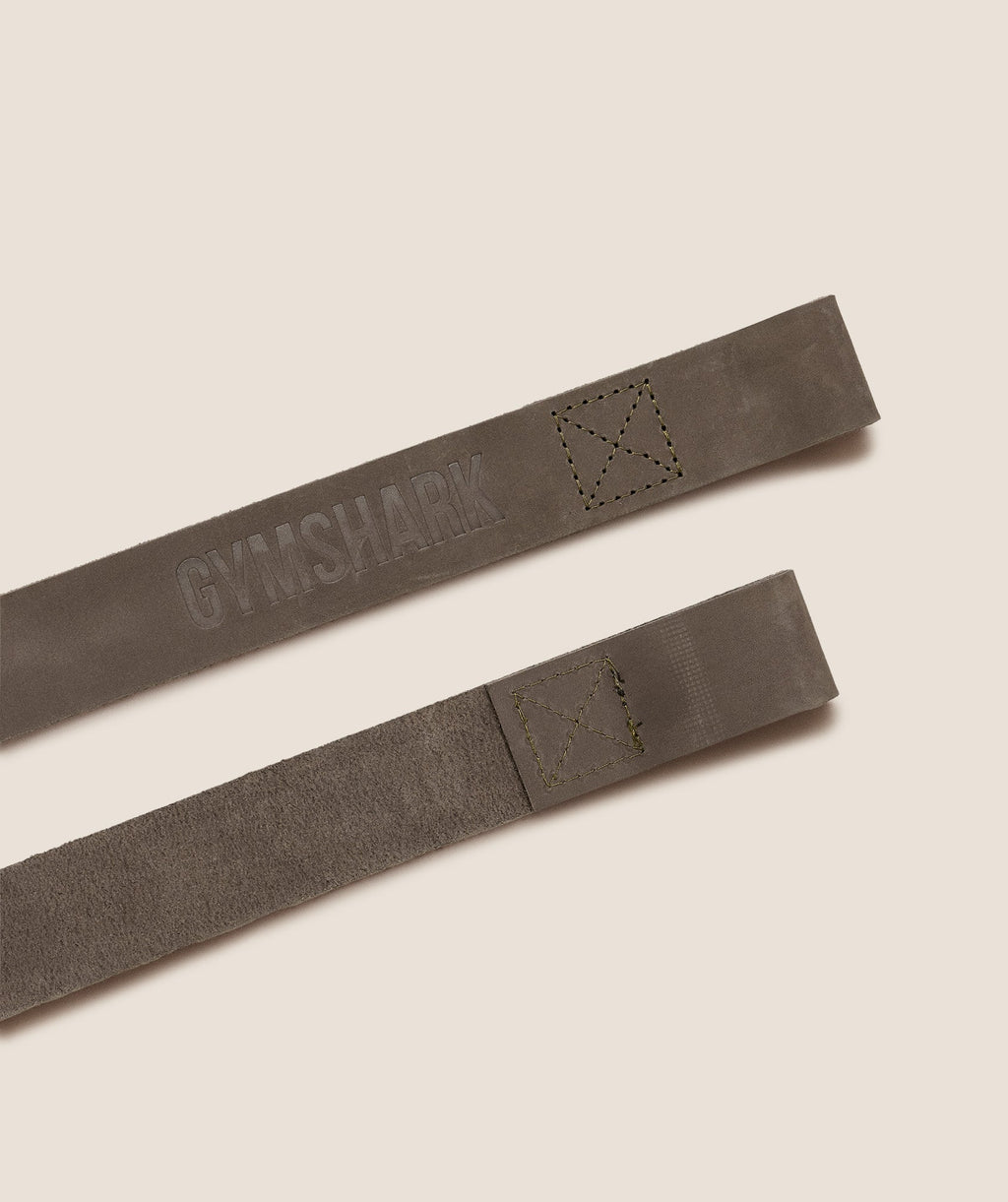 Leather Lifting Straps - Spiced Brown — imagem 2
