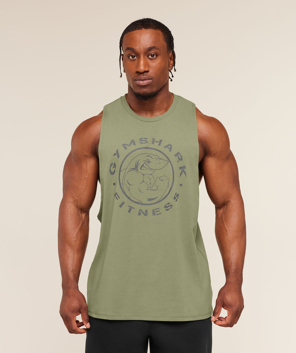 Legacy Drop Arm Tank - Grounded Green — imagem 6