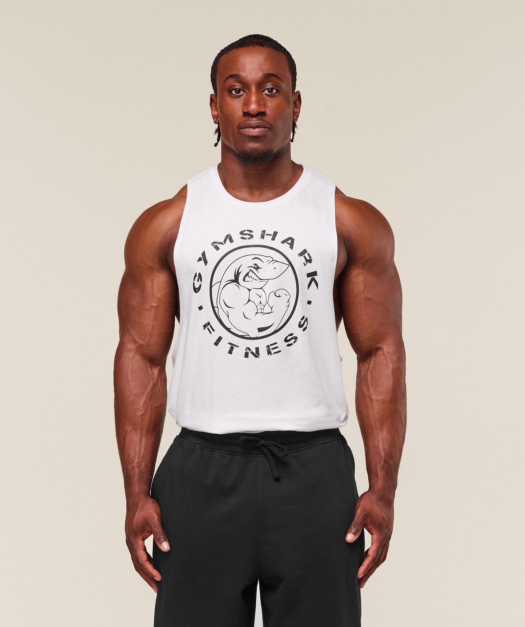 Legacy Drop Arm Tank - White — imagem 1