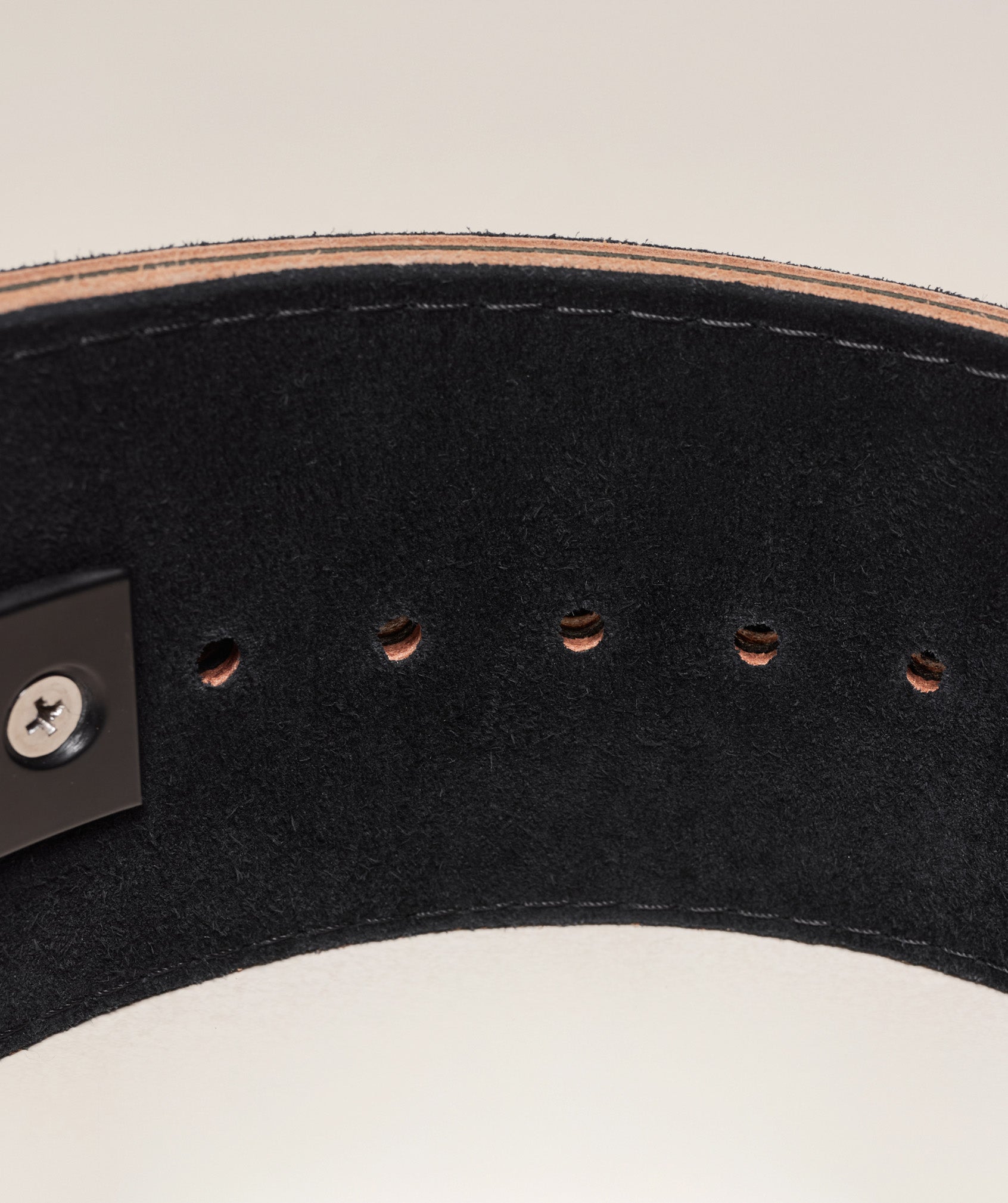 Lever Lifting Belt - Black/Ecru White — imagem 10