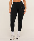 Lift Seamless High-Rise Leggings - Black/Black Marl — imagem 1