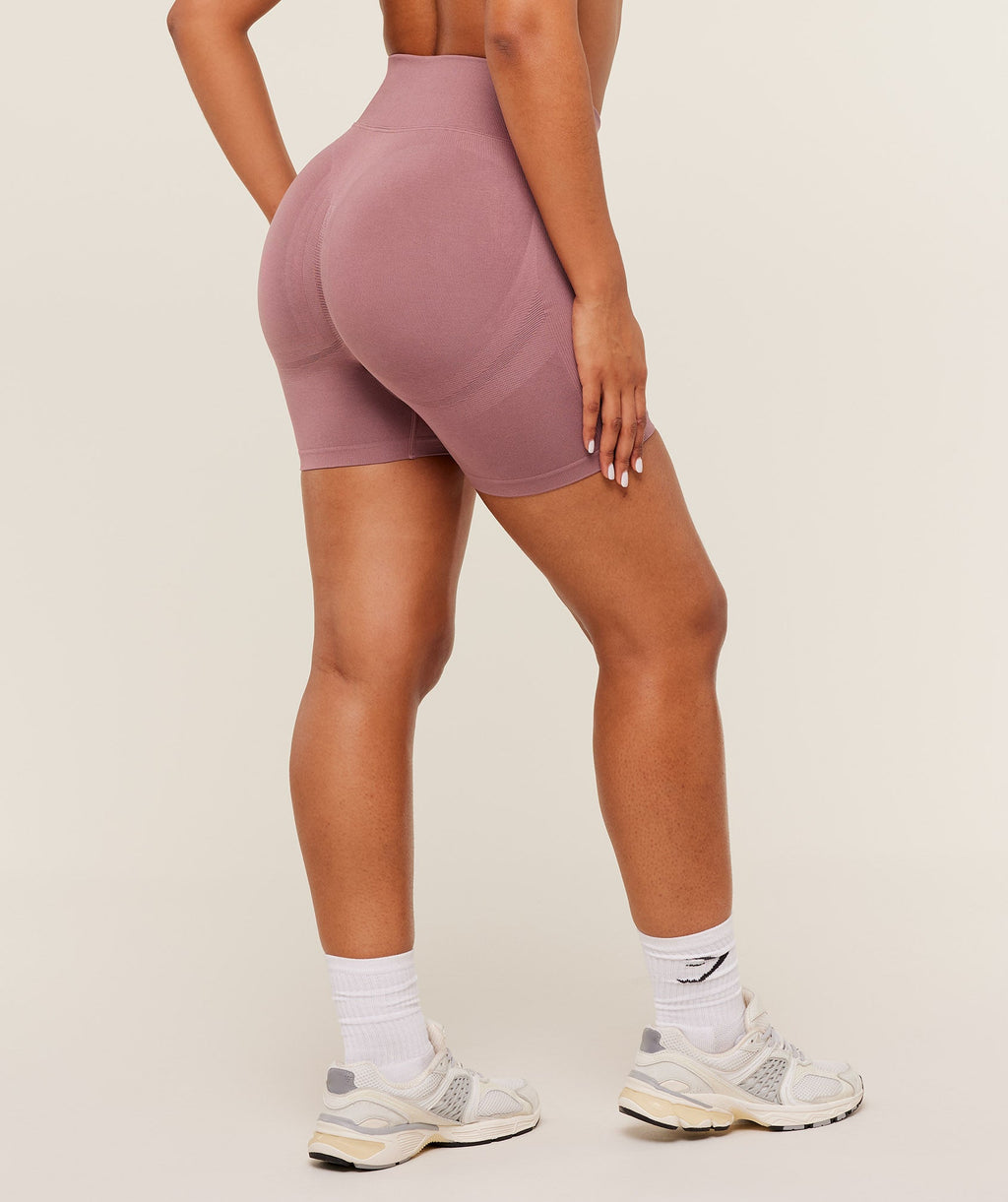 Lift Seamless High-Rise Shorts - Calm Pink — imagem 3