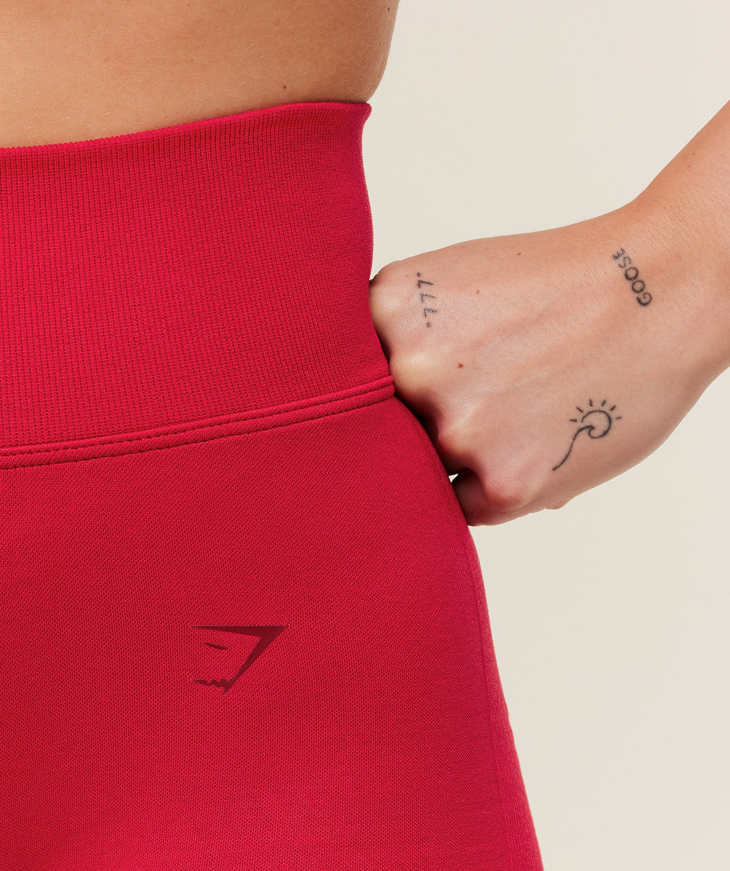 Lift Seamless High-Rise Shorts - Carmine Red — imagem 7