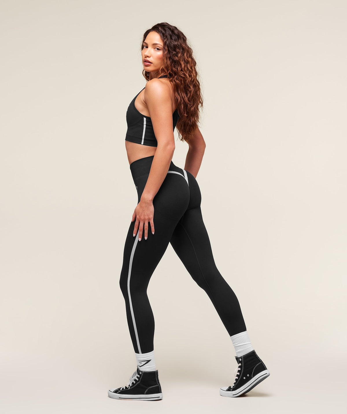 Lift Campus Seamless Leggings - Black — imagem 4