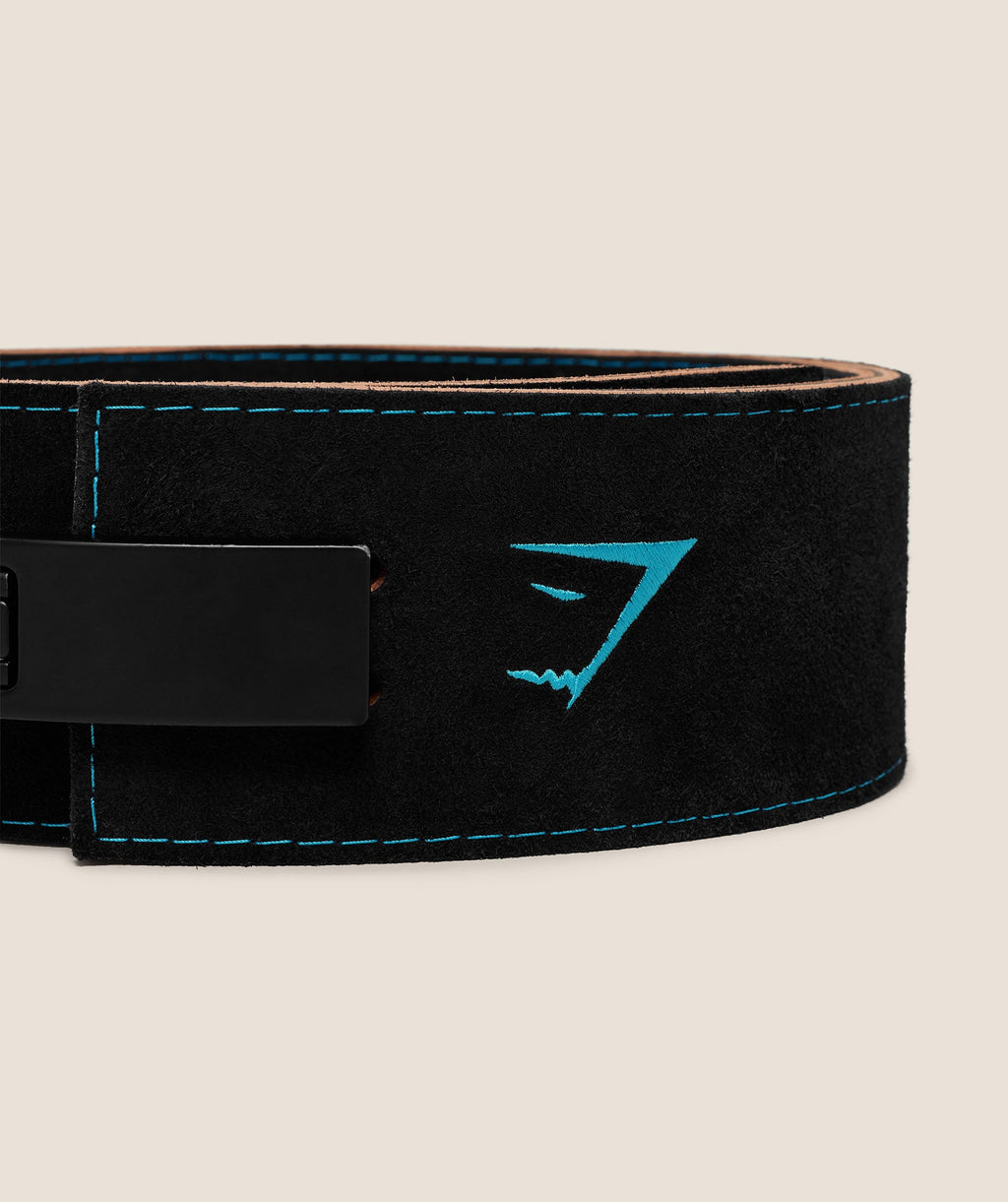 Lever Lifting Belt - Black/Brand Blue — imagem 6