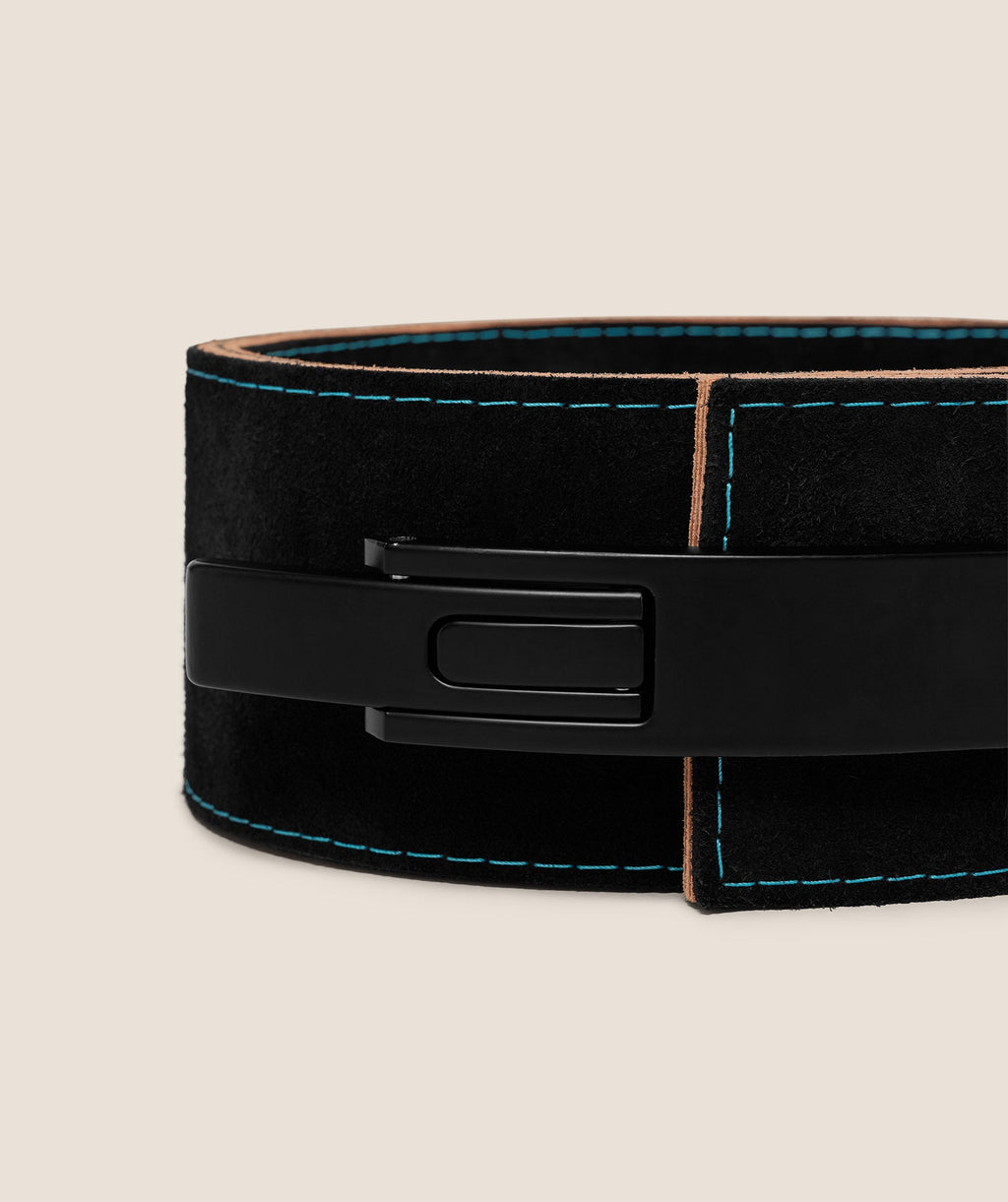 Lever Lifting Belt - Black/Brand Blue — imagem 5
