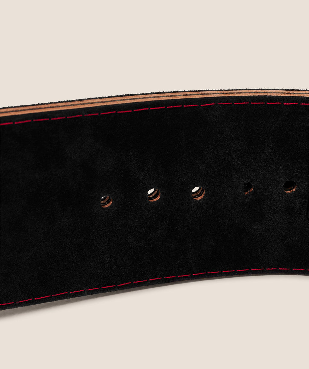 Lever Lifting Belt - Black/Carmine Red — imagem 4