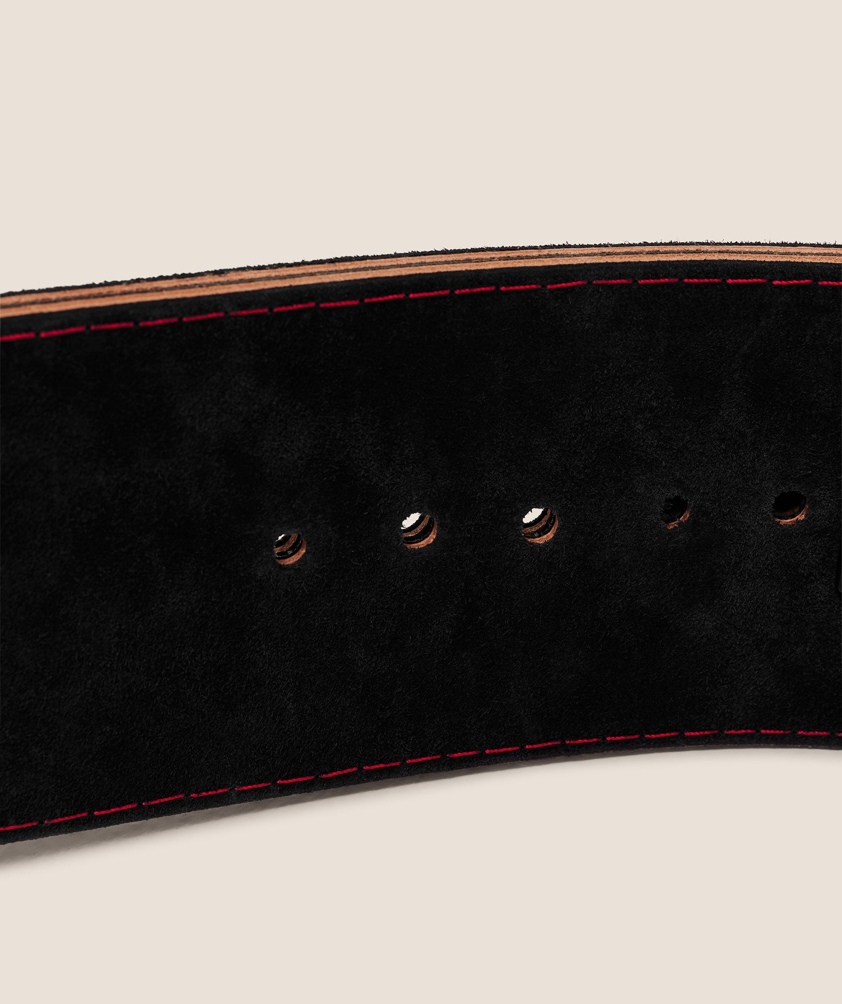 Lever Lifting Belt - Black/Carmine Red — imagem 4