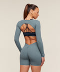 Lifting Dipped Waistband All-In-One - Iron Blue — imagem 1