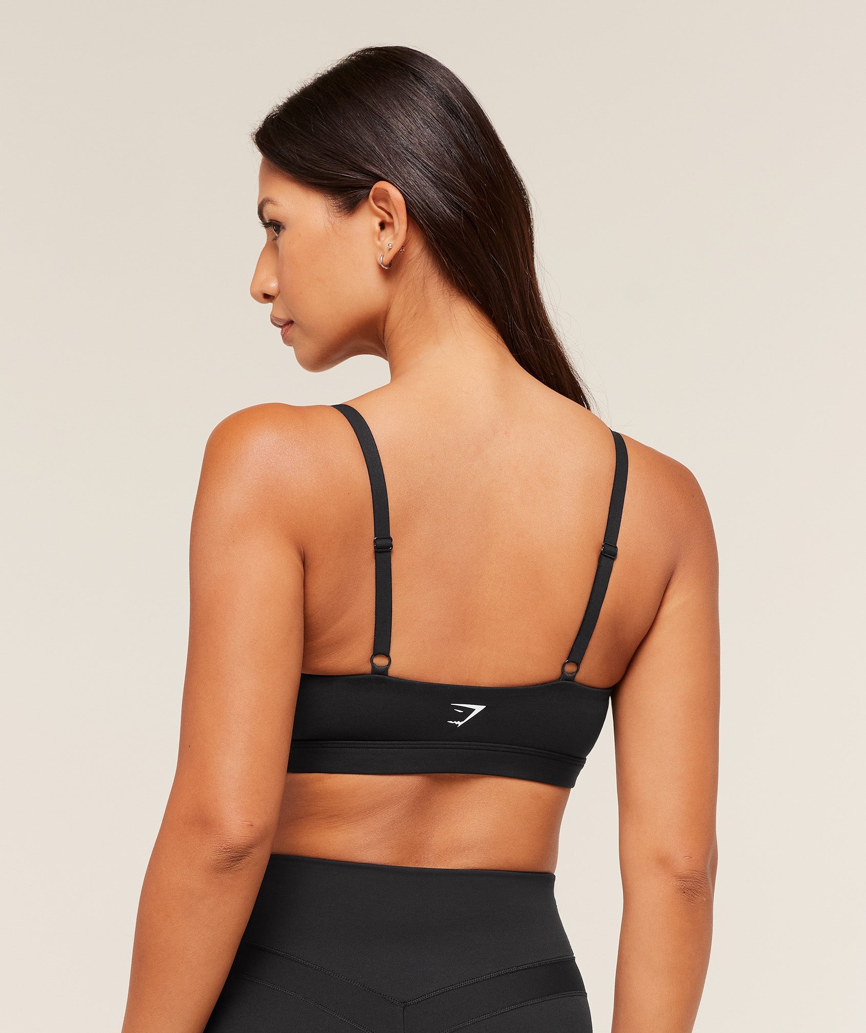 Balcony Peekaboo Sports Bra - Black — imagem 2