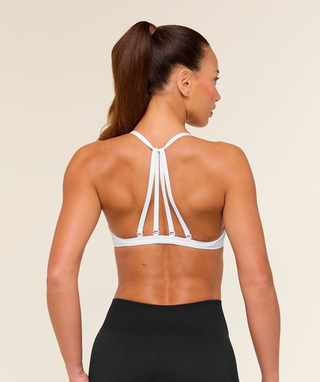 Minimal Sports Bra - White — imagem 3