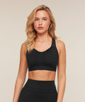 Lightweight High Support Sports Bra - Black — imagem 1