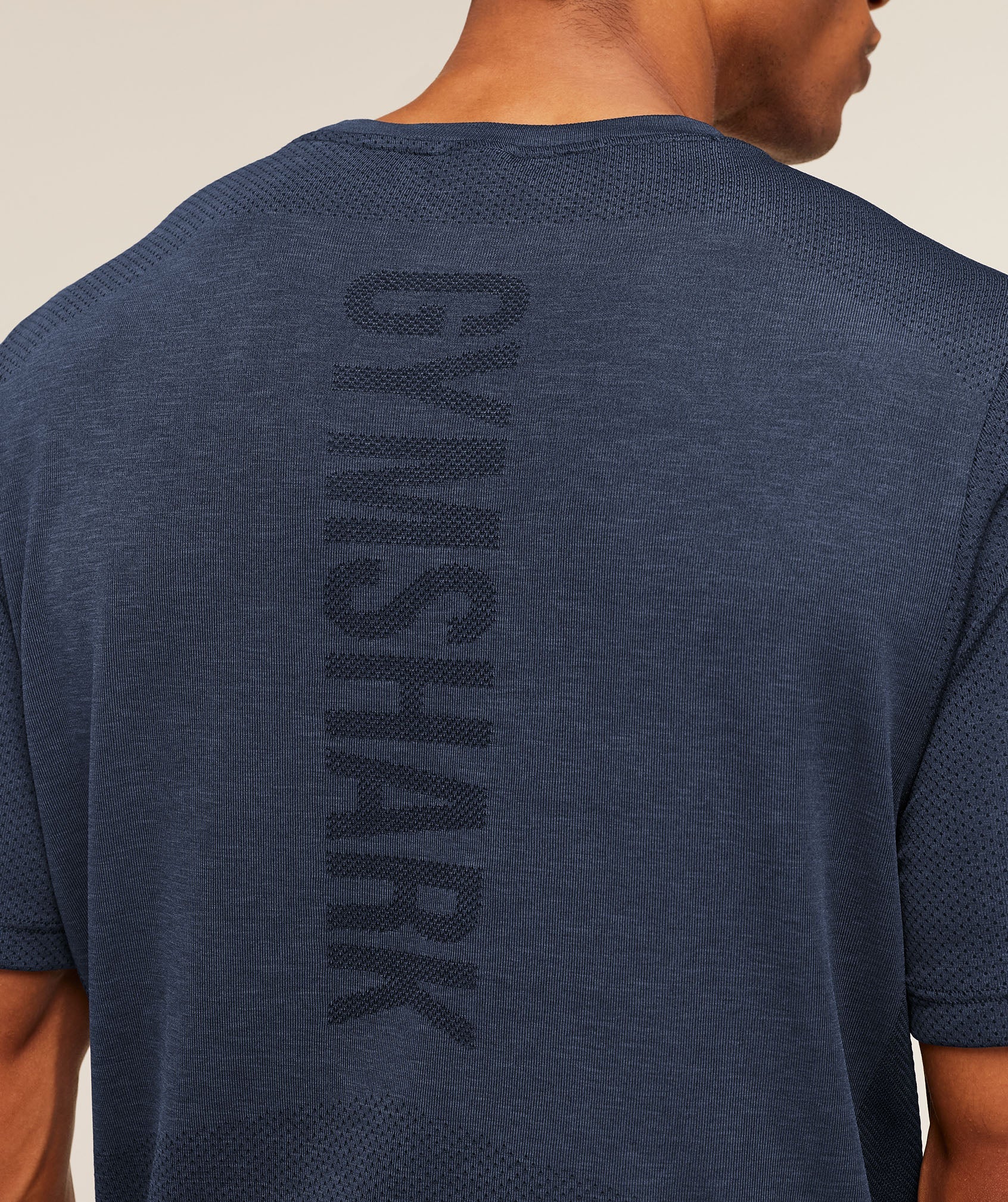 Lightweight Seamless T-Shirt - Heavy Blue/Marl — imagem 5