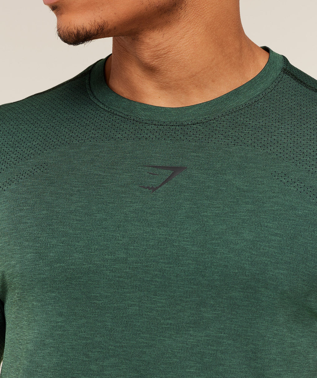 Lightweight Seamless T-Shirt - GS Victory Green/ Marl — imagem 6