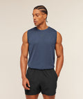 Lightweight Seamless Tank - Heavy Blue/Marl — imagem 1