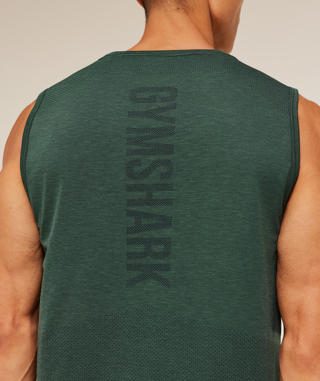 Lightweight Seamless Tank - GS Victory Green/ Marl — imagem 5