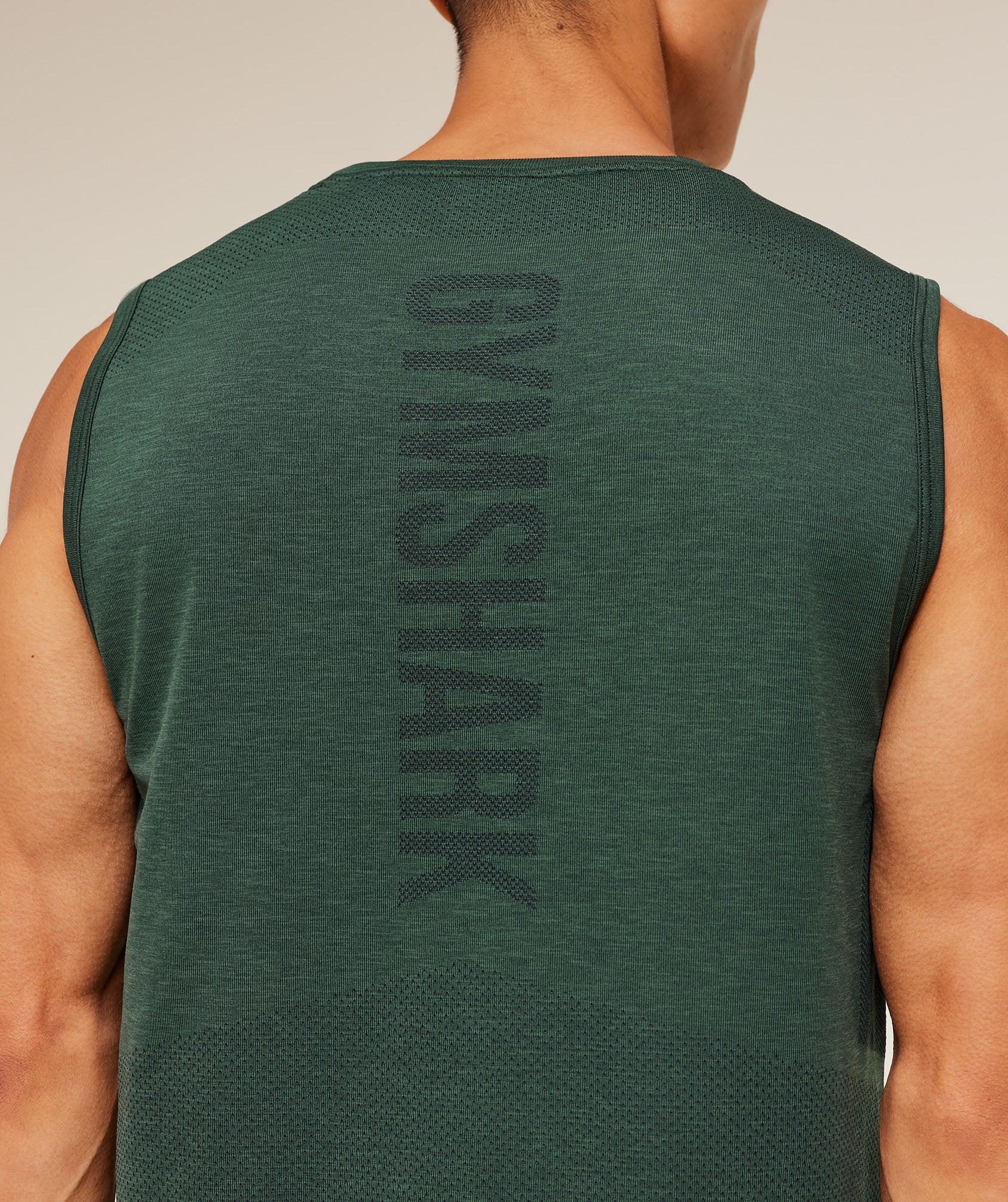 Lightweight Seamless Tank - GS Victory Green/ Marl — imagem 5