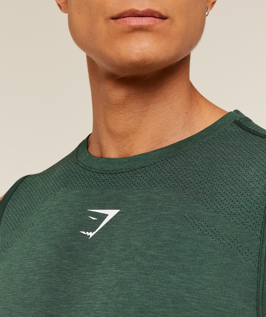 Lightweight Seamless Tank - GS Victory Green/ Marl — imagem 6