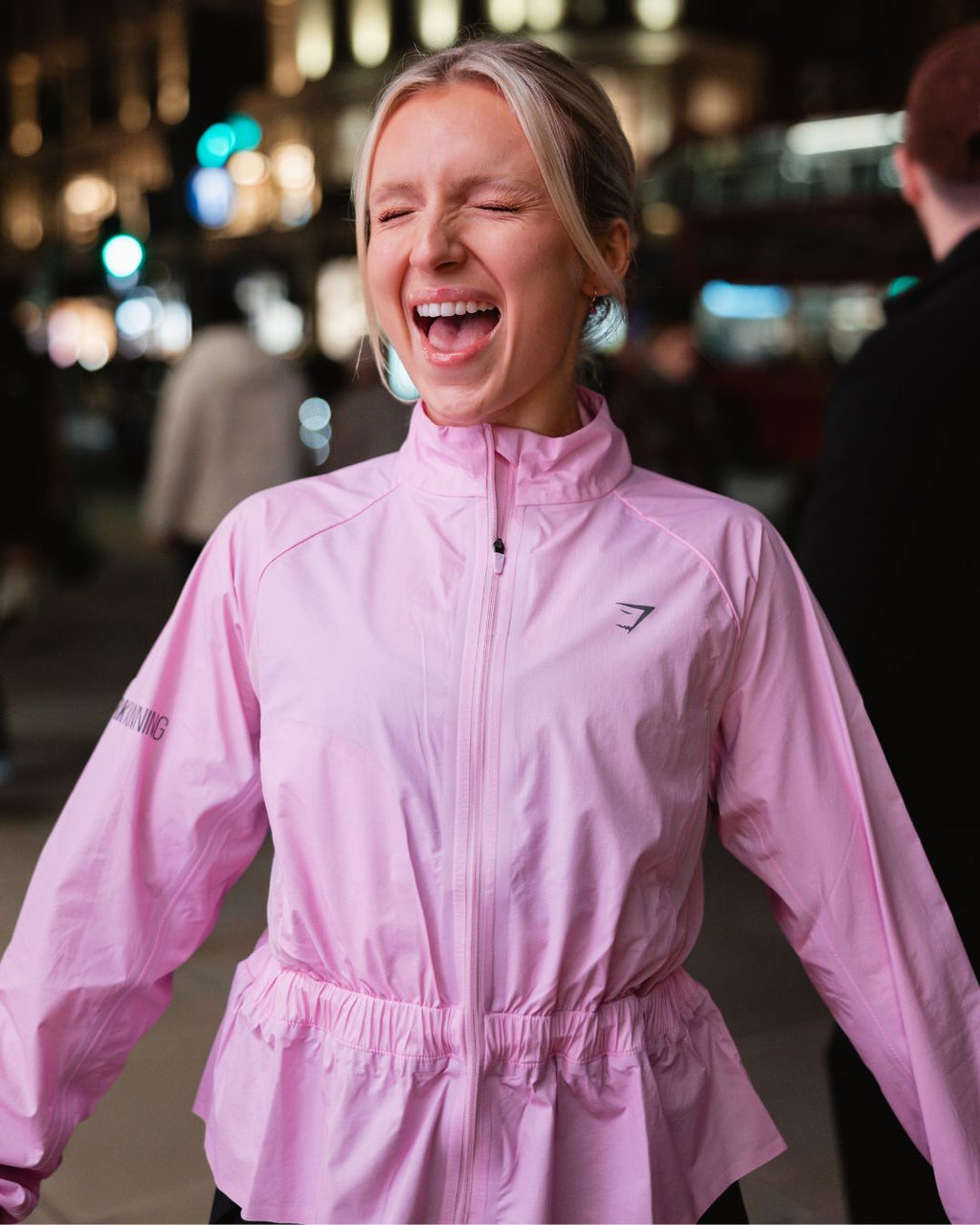 Running Elite Windproof Jacket - Sour Pink — imagem 2