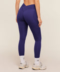 Crossover Back Leggings - Indigo Purple — imagem 1