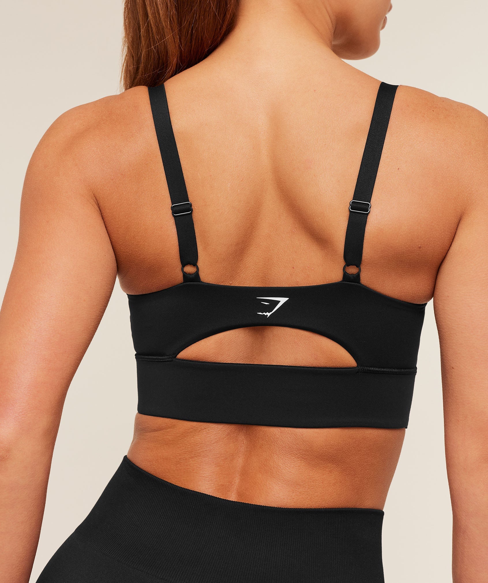 Twist Front Sports Bra - Black — imagem 4