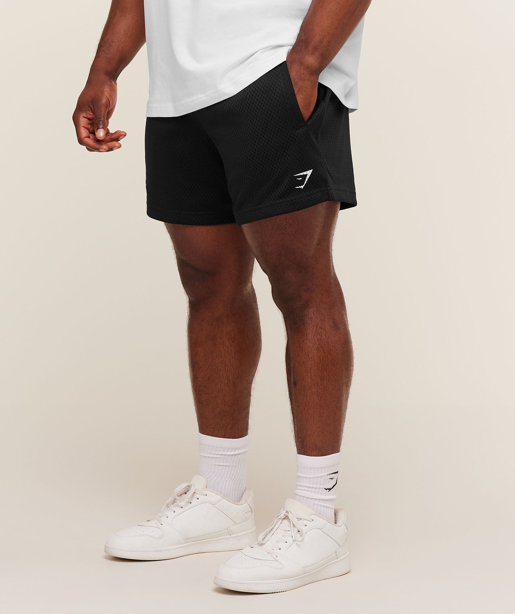 Lifting Mesh 5" Shorts - Black — imagem 3