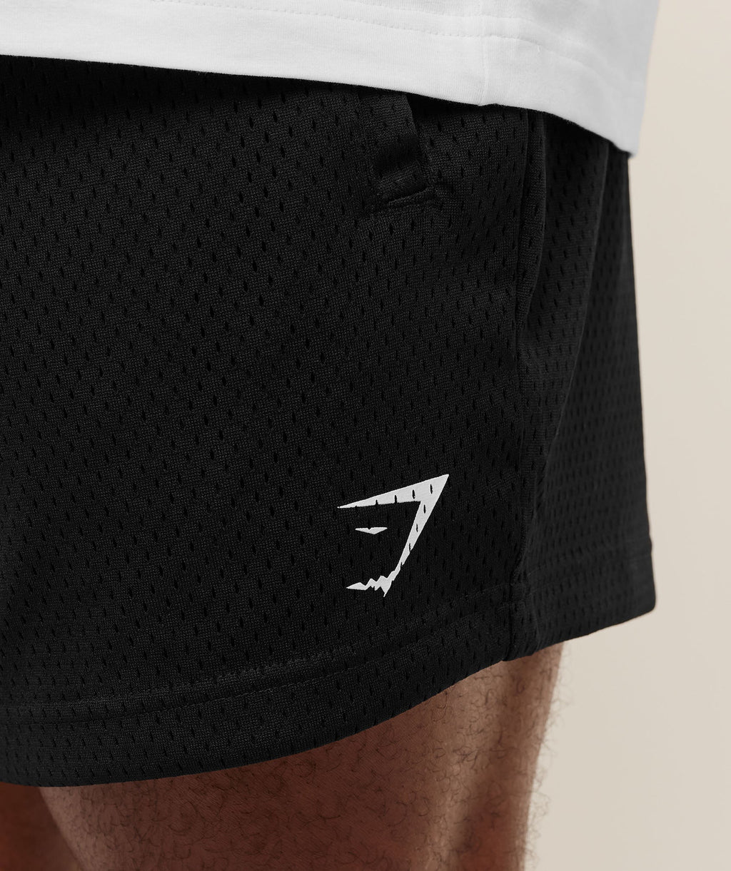 Lifting Mesh 5" Shorts - Black — imagem 4