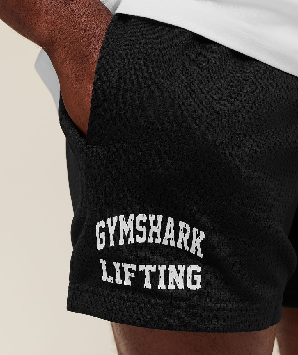 Lifting Mesh 5" Shorts - Black — imagem 5