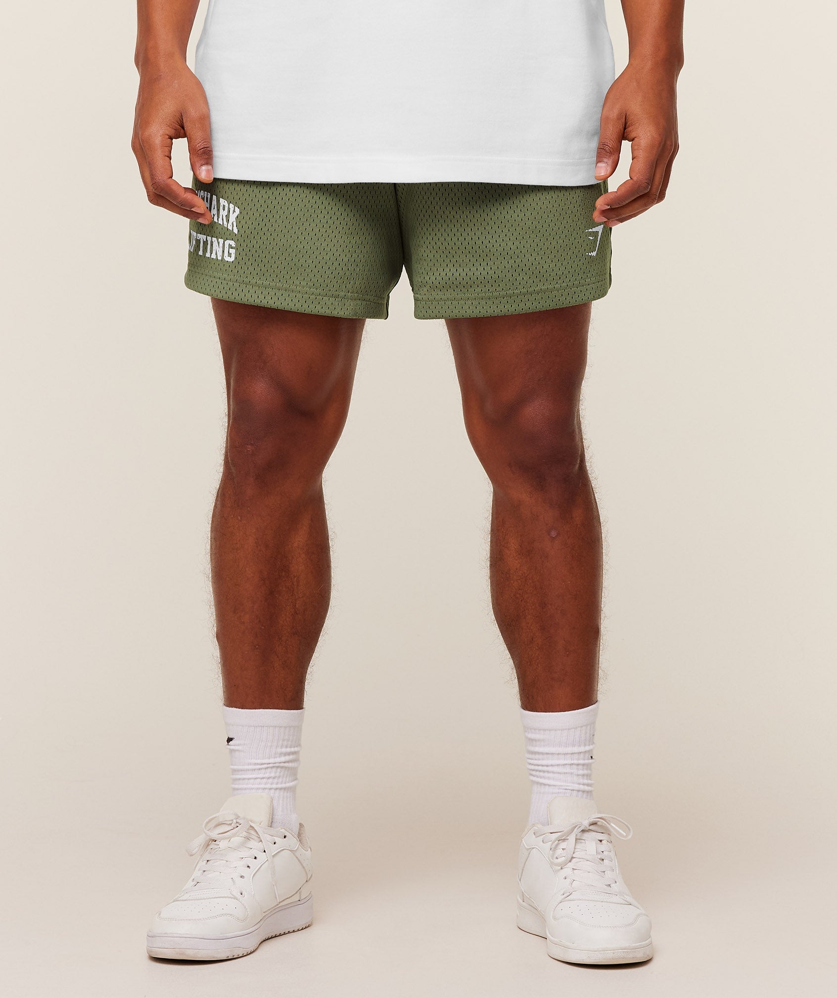 Lifting Mesh 5" Shorts - GS Grounded Green — imagem 1