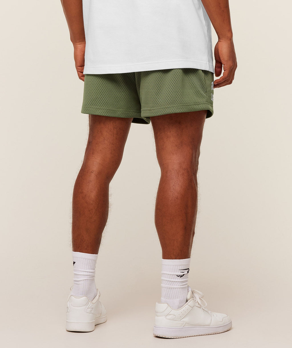Lifting Mesh 5" Shorts - GS Grounded Green — imagem 3