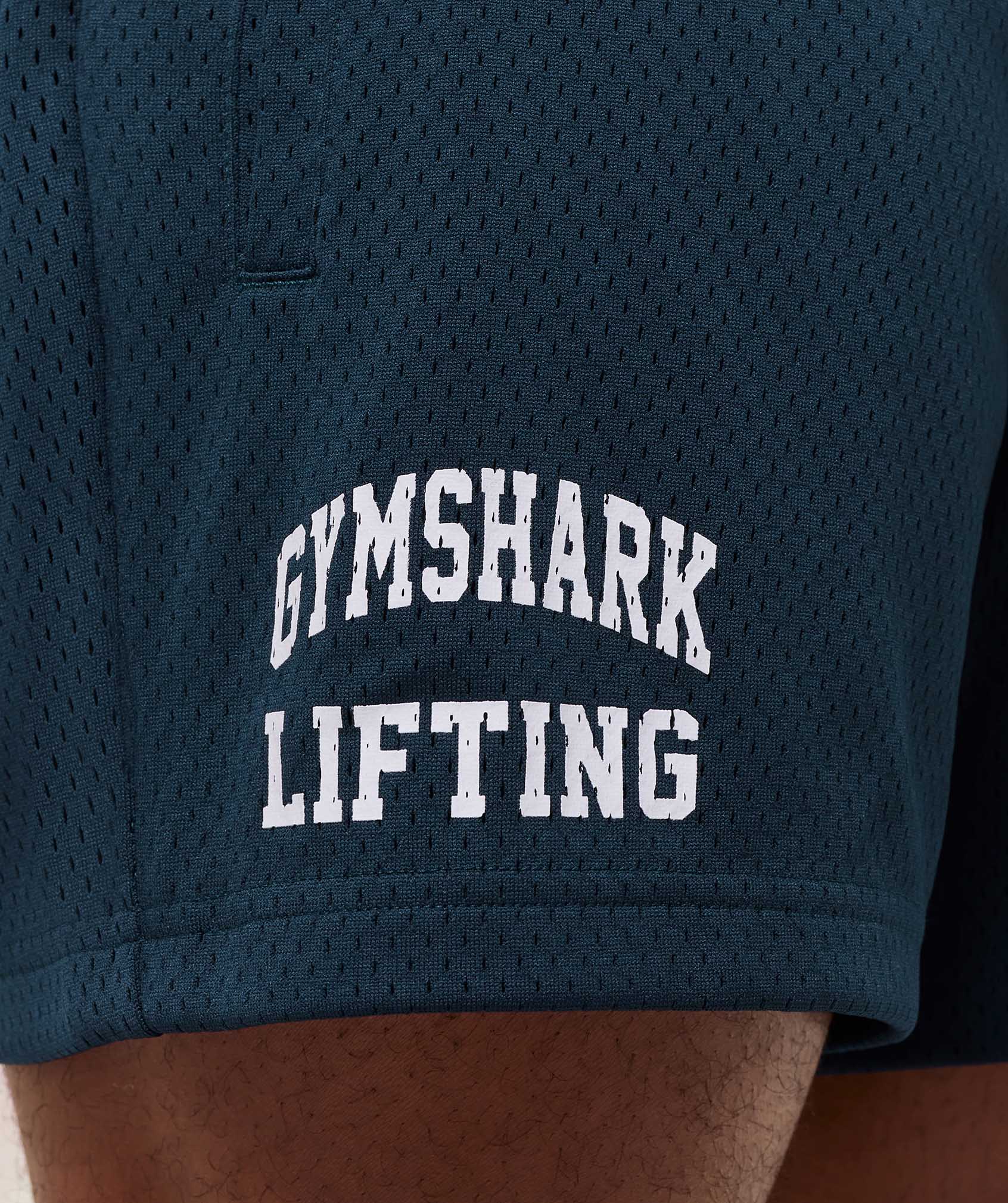 Lifting Mesh 5" Shorts - Navy — imagem 5