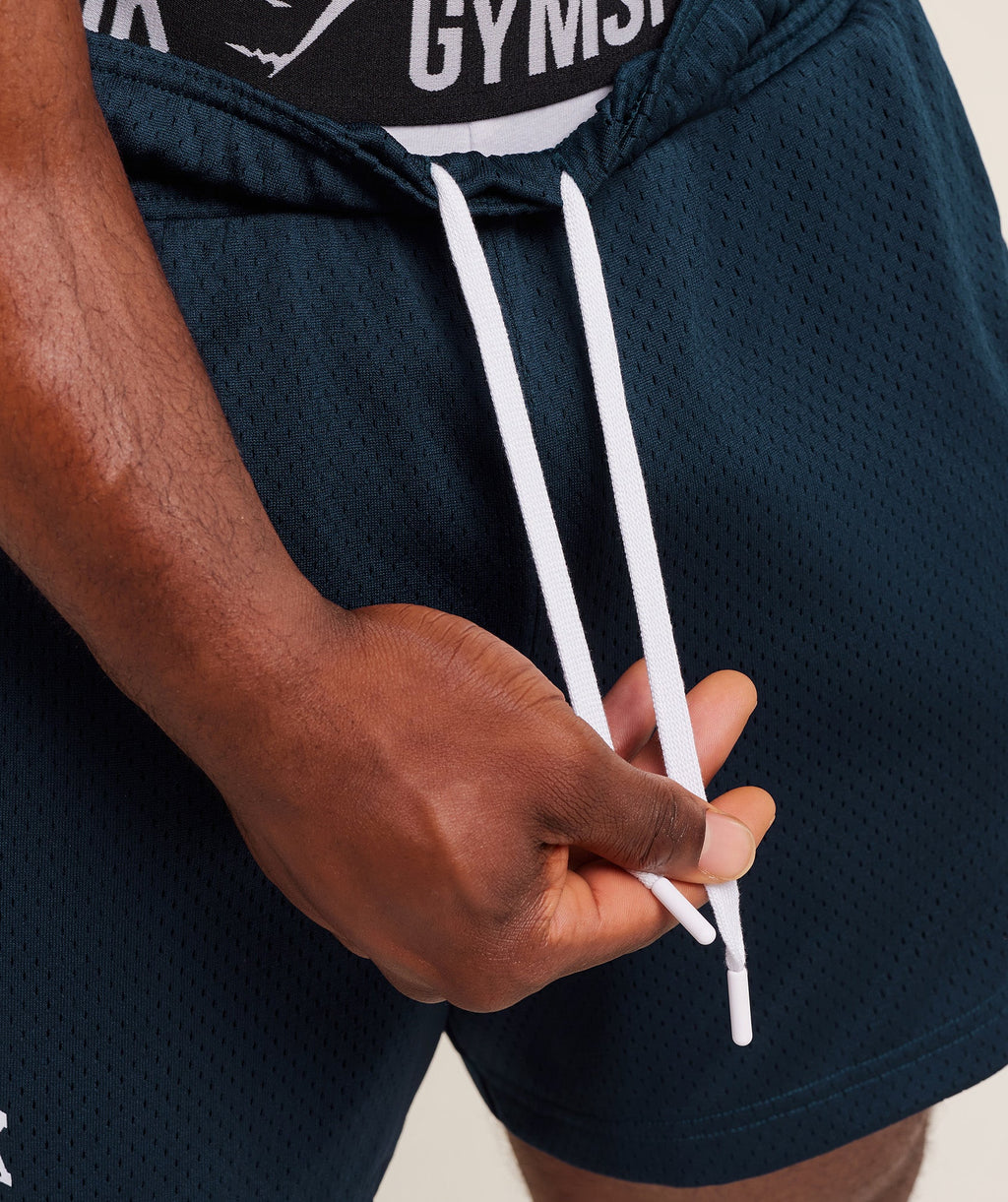 Lifting Mesh 5" Shorts - Navy — imagem 7
